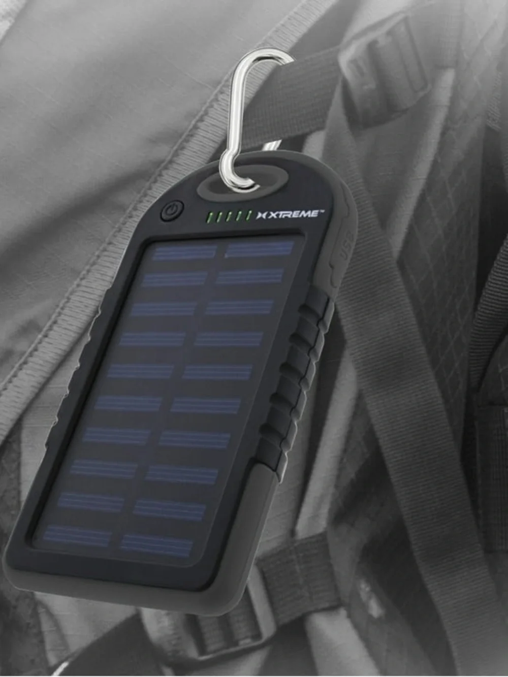 ⚜️Extreme Solar Powered Battery Bank – Portable Phone Charger! NWOT!